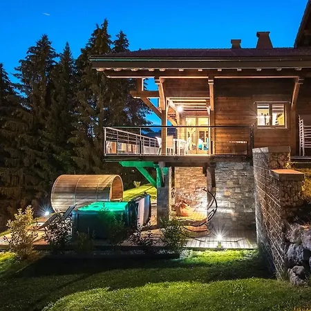 Chalet Familial Spacieux Le Spencer Grand Luxe Chatel